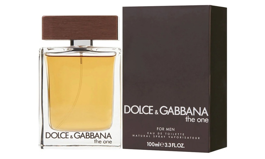 Image 2: Dolce & Gabbana The One Eau de Toilette Spray for Men 3.3 Fl. Oz. 