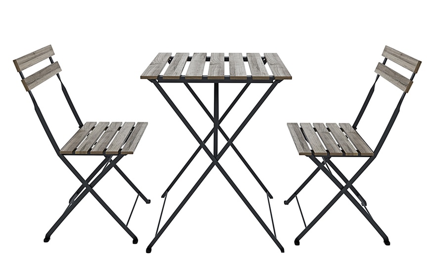 Image 7: Set bistrot Hanoi con 1 tavolino e 2 sedie