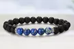 Natural Agate Diffuser Bracelet with Optional Essential Oils - Second Medium