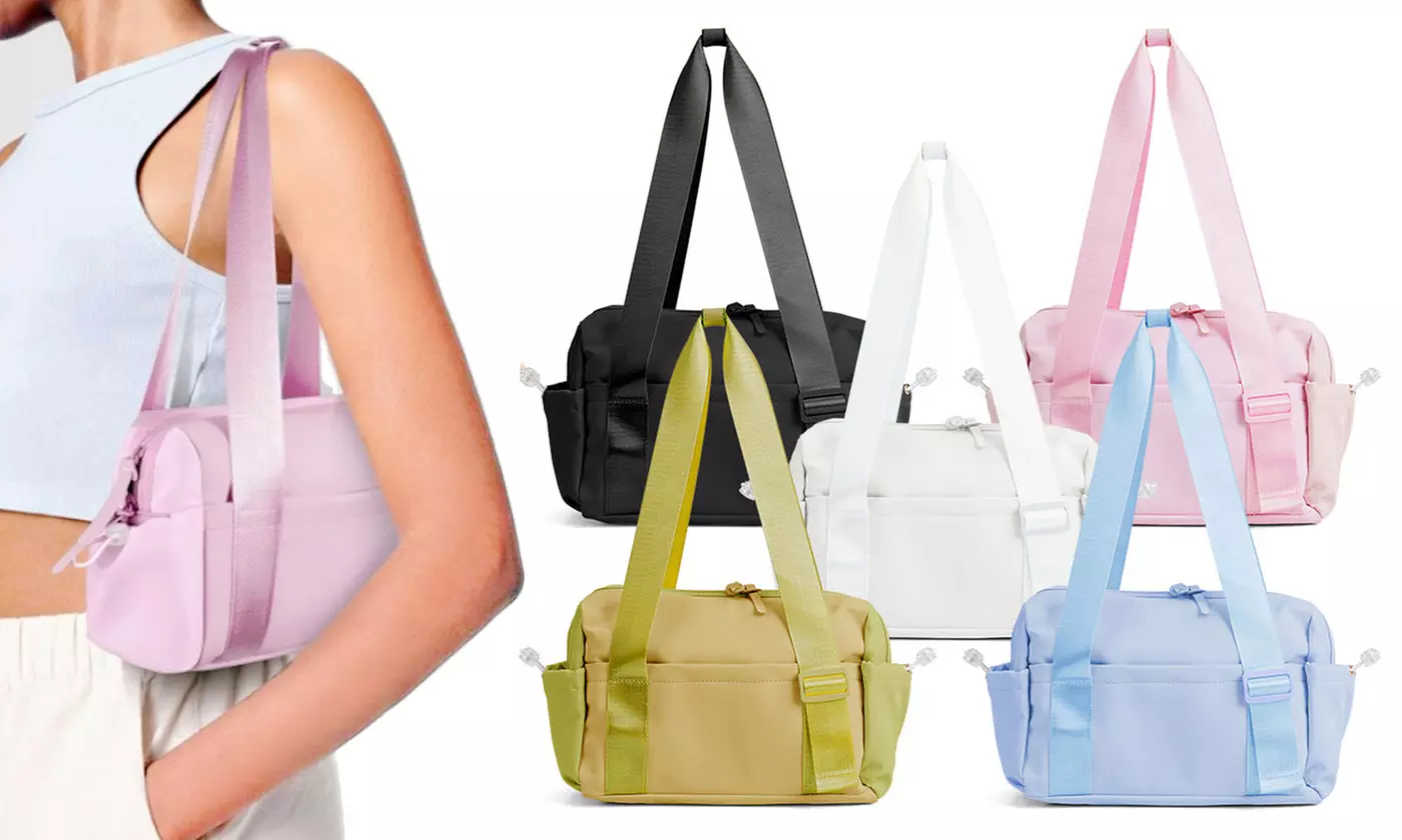 Small Gym Bag with Wet Compartment for Women Waterproof Travel Duffle Bag