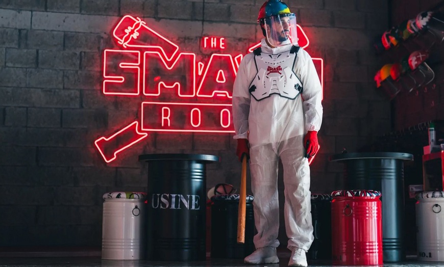 Image 2: Break Stuff for Fun: Smash Room Experience for Up to 6 Kids or Adults