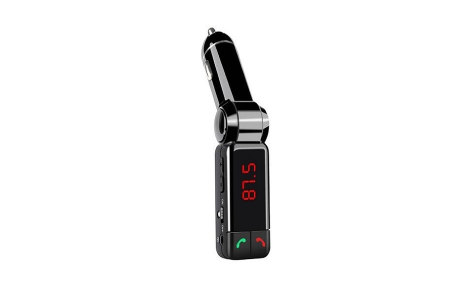 New Car Fm Music Broadcaster with Bluetooth and Car Charger