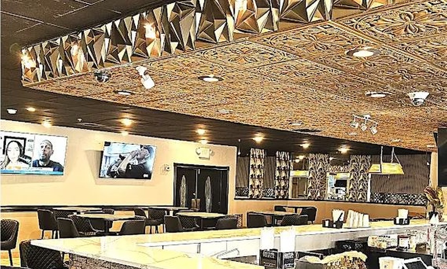 Image 6: Couples Dinner OR $30 or $60 Voucher Toward Food & Drinks 