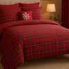 Image 2: Parure copripiumino o completo lenzuola 100% cotone tartan scozzese