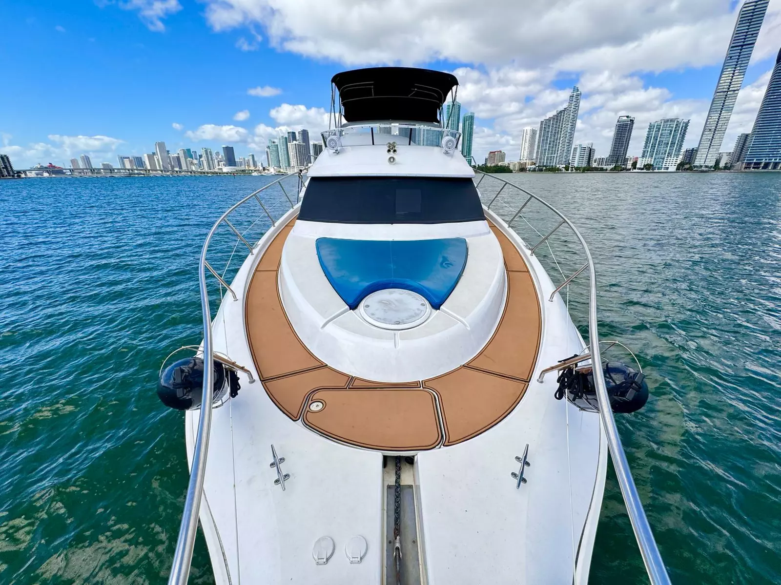 Luxury 48 Foot Yacht Tour & Jetski in Miami Beach Marina or Downtown