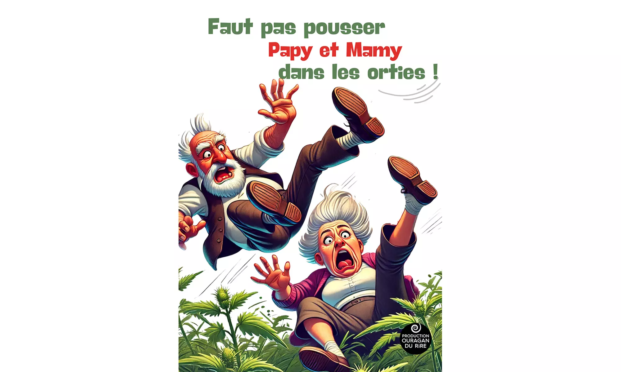 2 places pour "Faut pas pousser Papy et Mamy dans les orties !" à salle Islea à Avermes le 17/02 (32% de remise) - Image 2