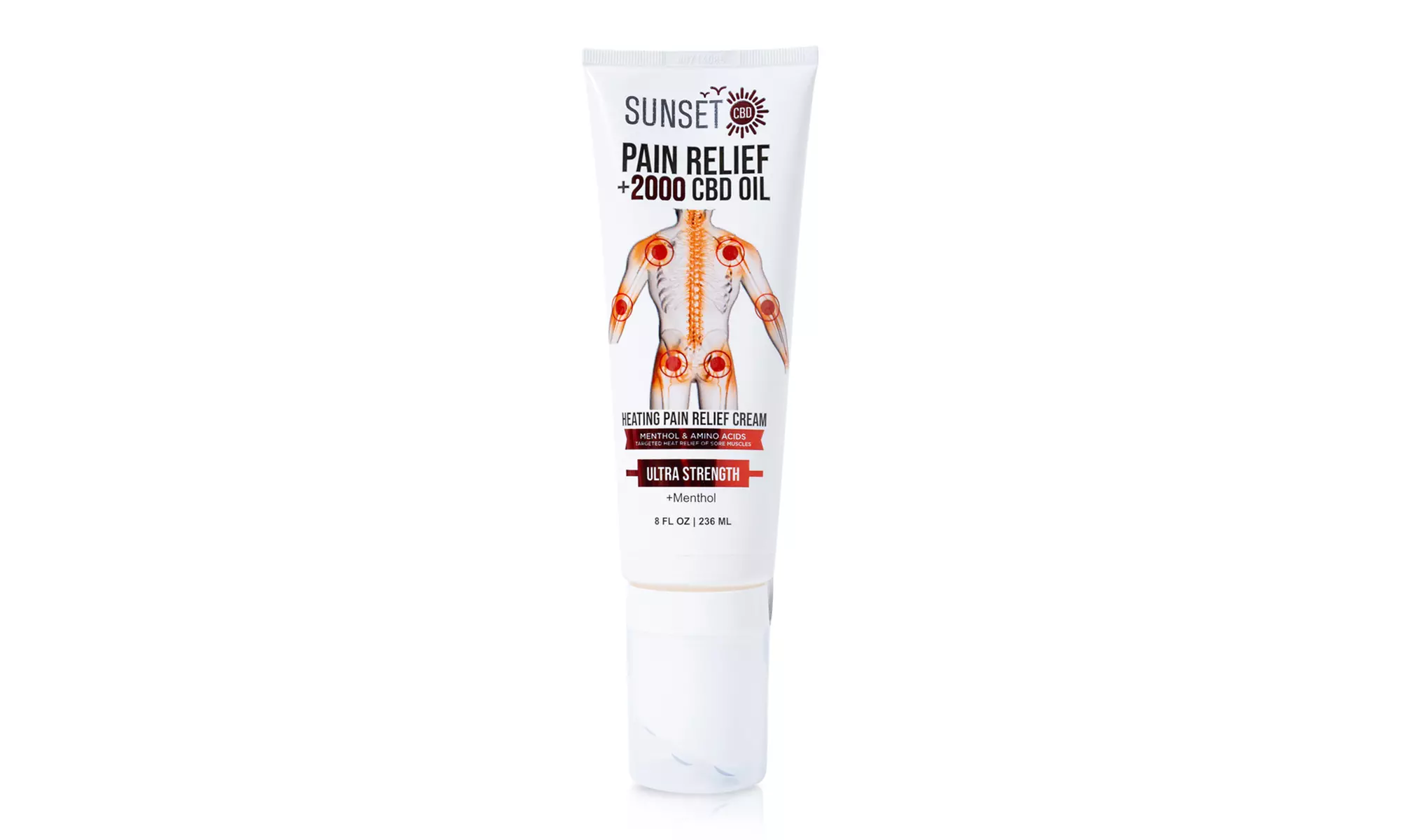 Potent CBD Pain Relief Creams from Sunset - 30 Plus Options - Groupon Exclusive!