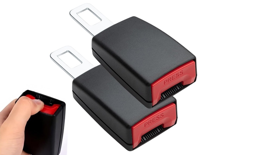 Image 10: 2Pcs Car Seat Buckle Holders