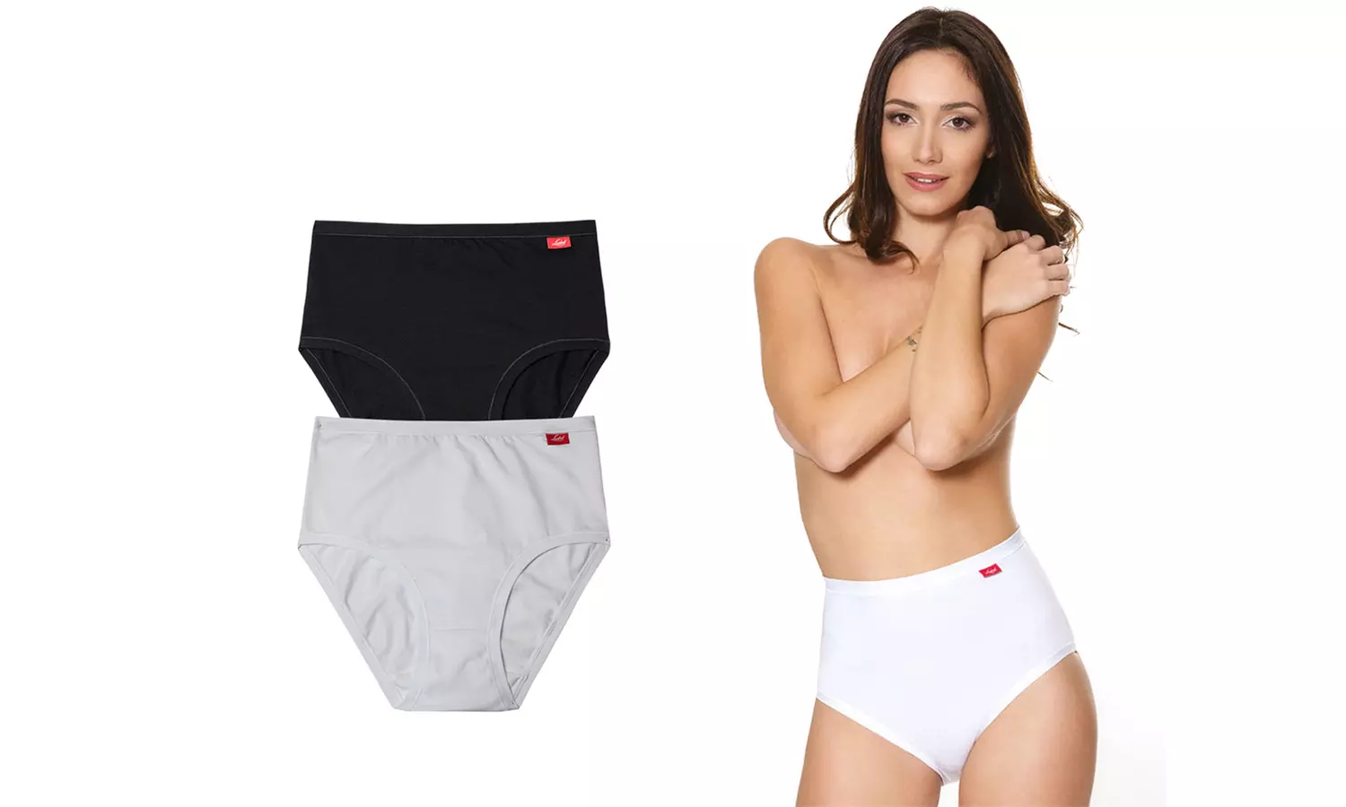 6 o 12 slip da donna a vita bassa o culotte Liabel