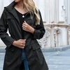 Image 2: Women's Lightweight Hooded Rain Coat
