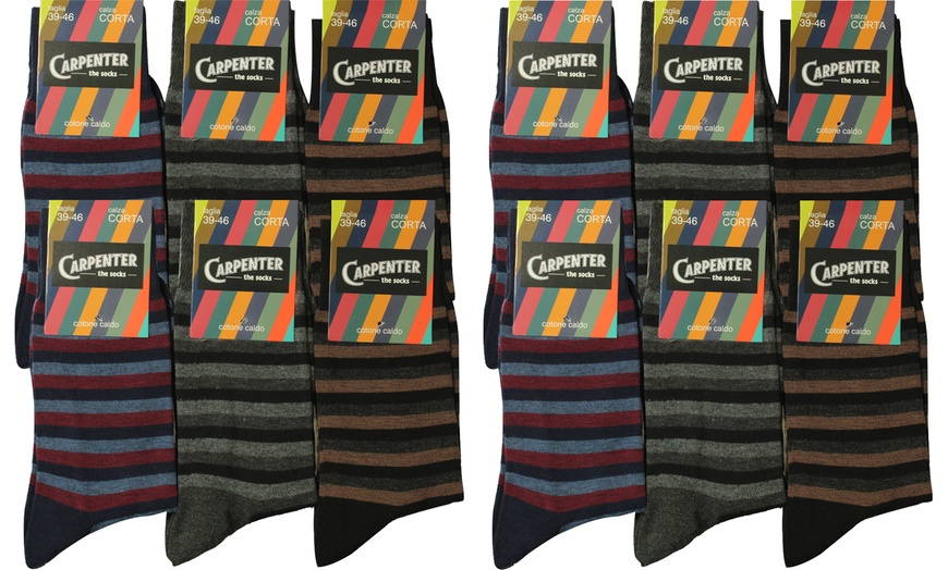 Image 7: Carpenter 6er- oder 12-Pack kurze oder lange Herren-Socken