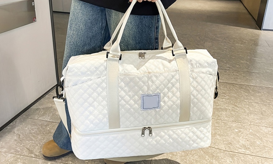 Image 5: 3Pcs Travel Duffle Bag Set