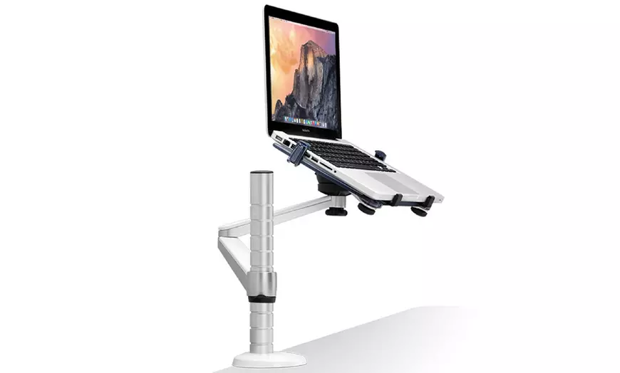 Image 3: FREE SHIPPING – Dual Monitor, Laptop & Tablet Mounts – Massive Savings