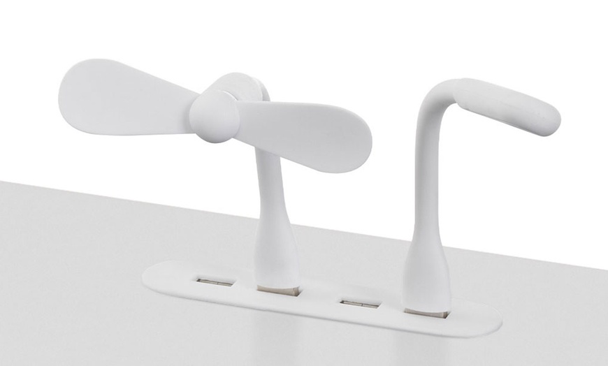 Image 3: Living And Home Height Adjustable Overbed Laptop Table 