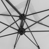 Image 8: Rotatable Square Cantilever Umbrella with Fillable Base