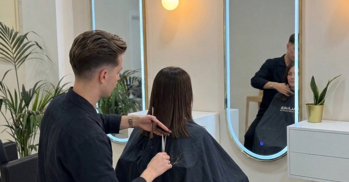 Sesión de peluquería con lavado y tratamiento en Madrid