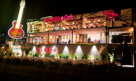 Menu Hard Rock Café para 2 con entrante, principal, postre y bebida - Hard Rock Cafe Gran Canaria