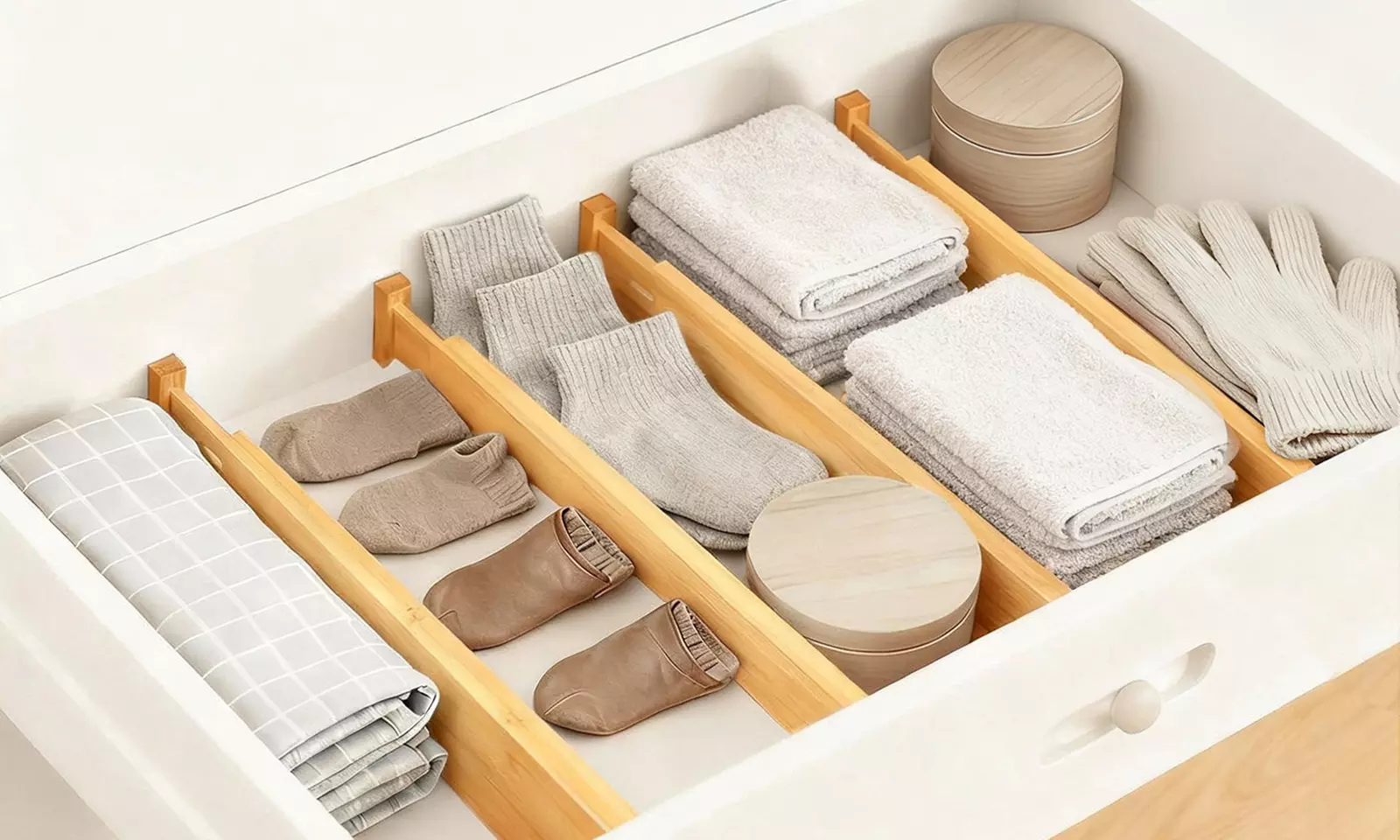 Bamboo Desk Organisers Collection