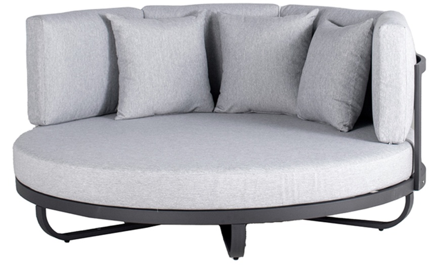 Image 4: Home Deluxe Gartenliege FLORIDA, optional mit 2 Beistelltischen