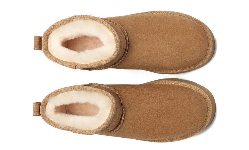 Image 6: Thick Bottom Mini Classic UGG