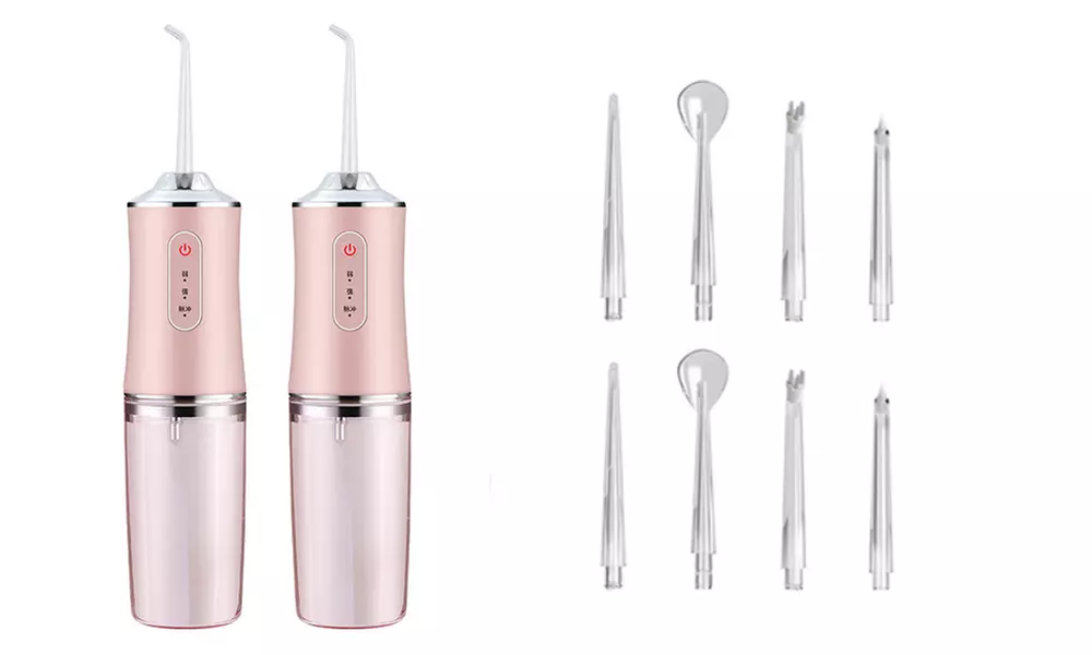 1x oder 2x Elektrische, kabellose Munddusche