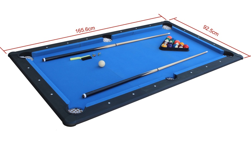 Image 11: Tavolo da biliardo modulare a 3 pannelli con accessori inclusi