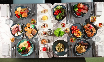 For 1 Child: International Theme Night Dinner Buffet with Water - Oceana at 5* Hilton Jumeirah Hotel