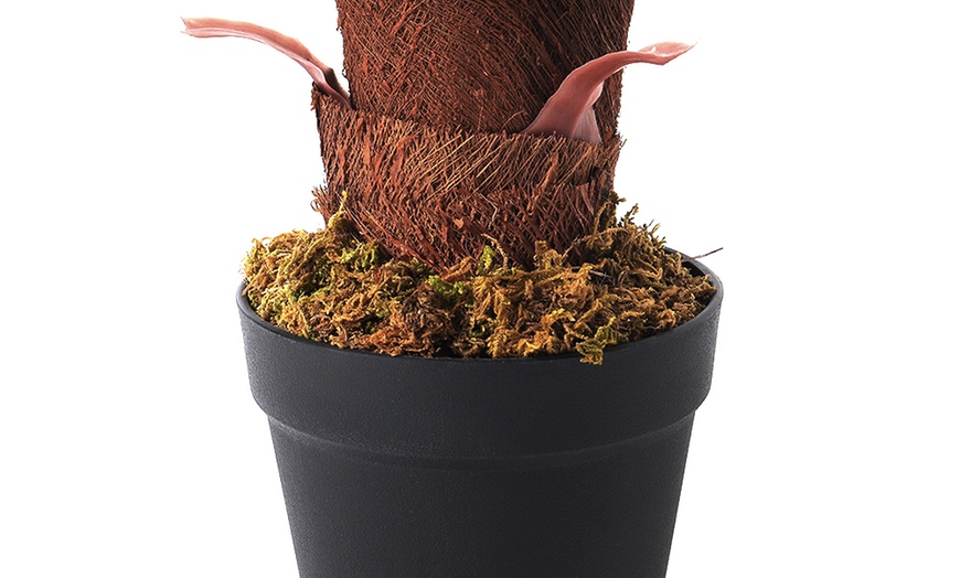 Image 3: Artificial Palm Tree in a Pot 100cm