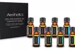 100% Pure Therapeutic-Grade Aromatherapy Essential Oils (8-Pack) - Second Medium