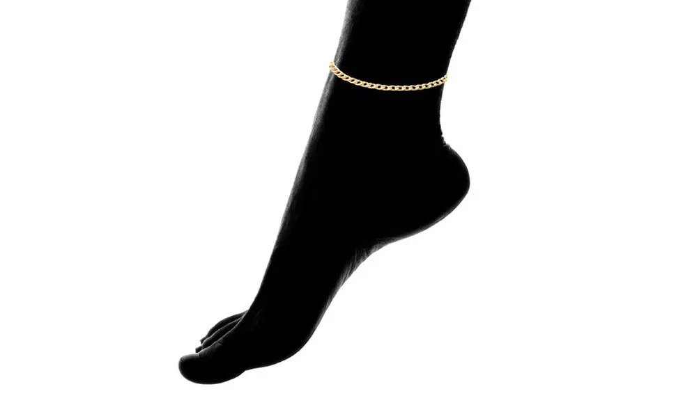 18K Gold Plated Chain Anklets