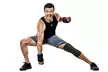 2 Pack Nylon Compression Knee Brace for Running Workout - Second Medium