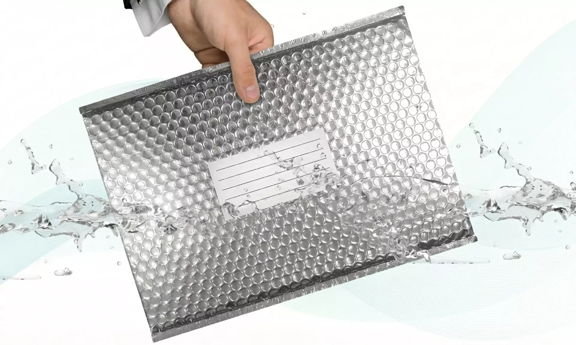 DealBerry 100 Assorted Metallic Bubble Mailers