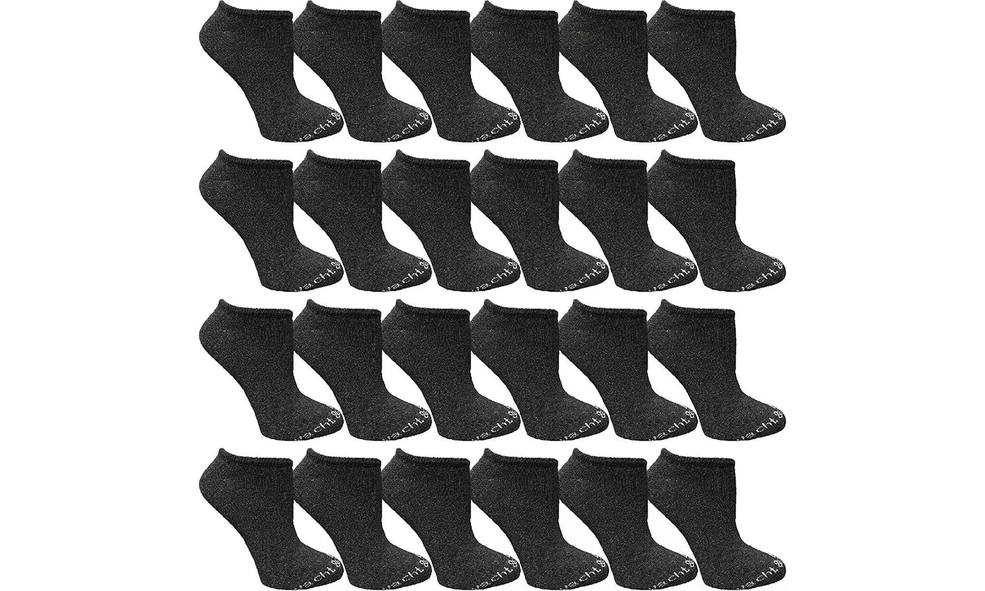 12 or 24 Yacht & Smith Women's Ankle Socks
