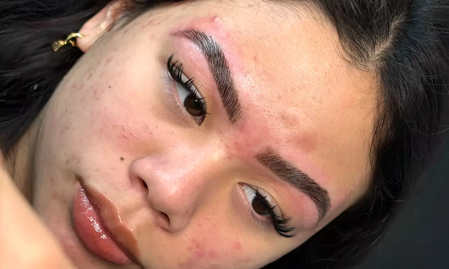 Ombre, Powder, Nano, or Combo Permanent Makeup Sessions with Touchup