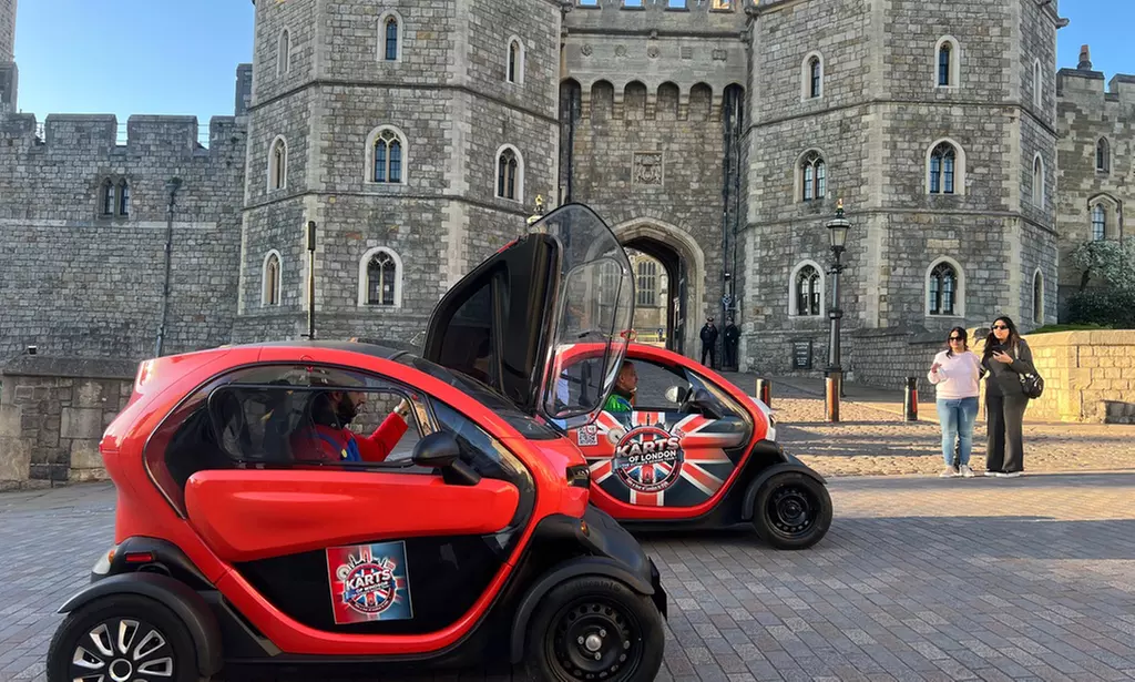 Discover Windsor's Sights: Guided Tour Kart Driving for Two or Four!