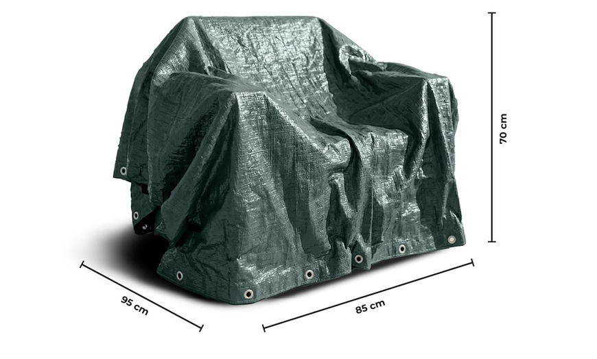 Image 50: Housse de protection pour barbecue, mobilier de jardin ou parasol