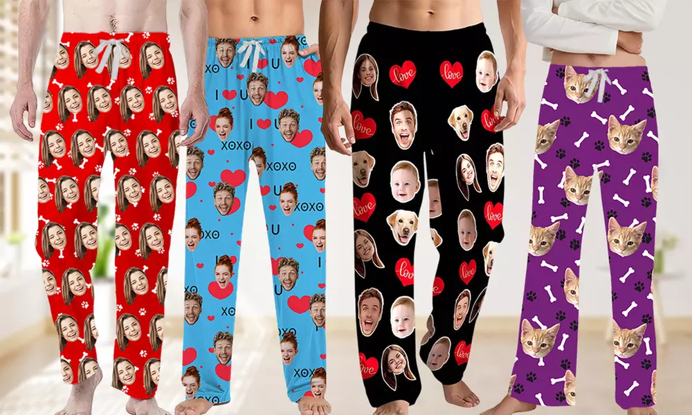 Custom Photo Pajama Set from Justyling — Full or Half Set