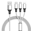 Image 8: 1x, 2x oder 3x 3-in-1 USB-Ladekabel