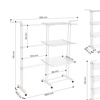 Image 7: Four-Tier Foldable Laundry Dryer Rack Indoor or Garden Rack 