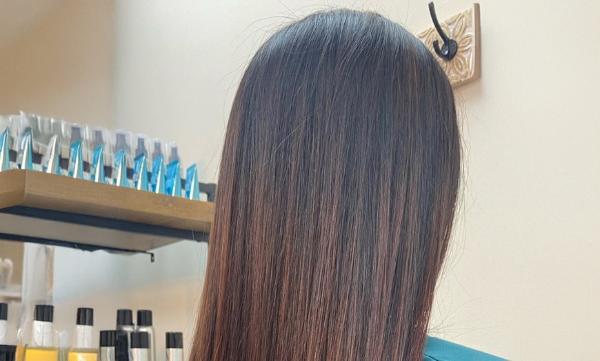 Image 2: Get a Fresh Look with Balayage, Haircut, Blow-dry & Highlights
