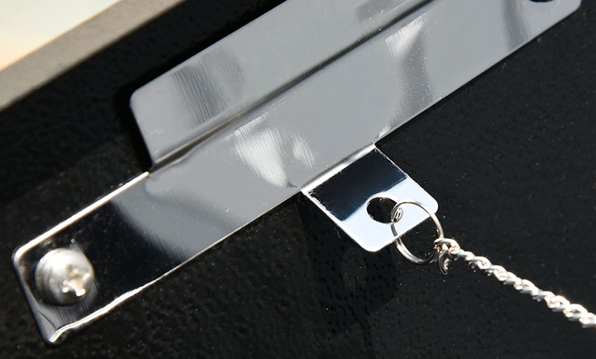 Image 4: Outsunny 2.25m Outdoor Patio Gas Heater with Cover