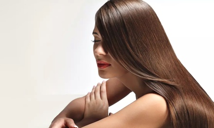 Lissage brésilien sur cheveux courts