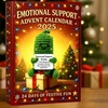 Image 2: 2D Acrylic Design Emotional Support Christmas Advent Calendar 