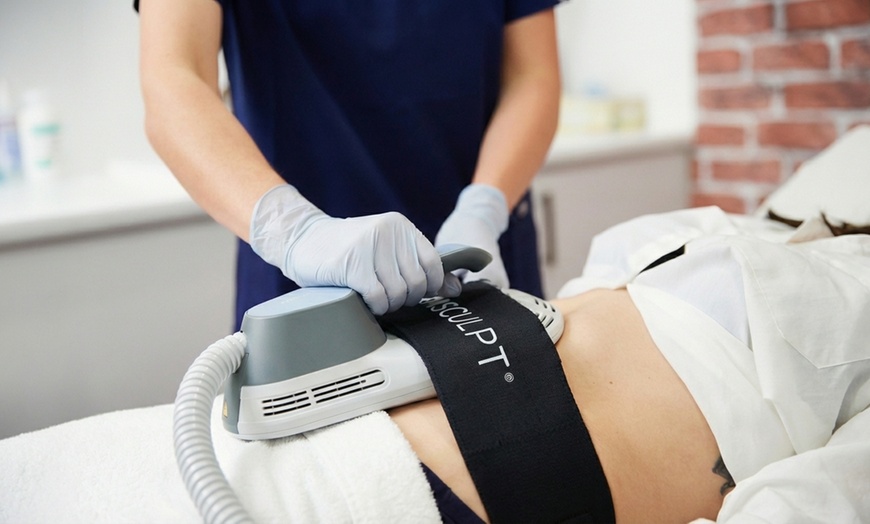 Image 2: Enhance Strength: 1, 3 or 6 Electromagnetic Sculpting Therapy Sessions