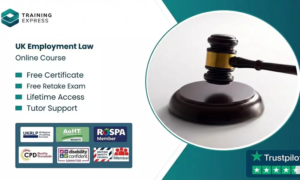 Training Express: UK Employment Law Online Course or Lifetime Access to 2500 Courses (Up to 40% Off) - Primary Image
