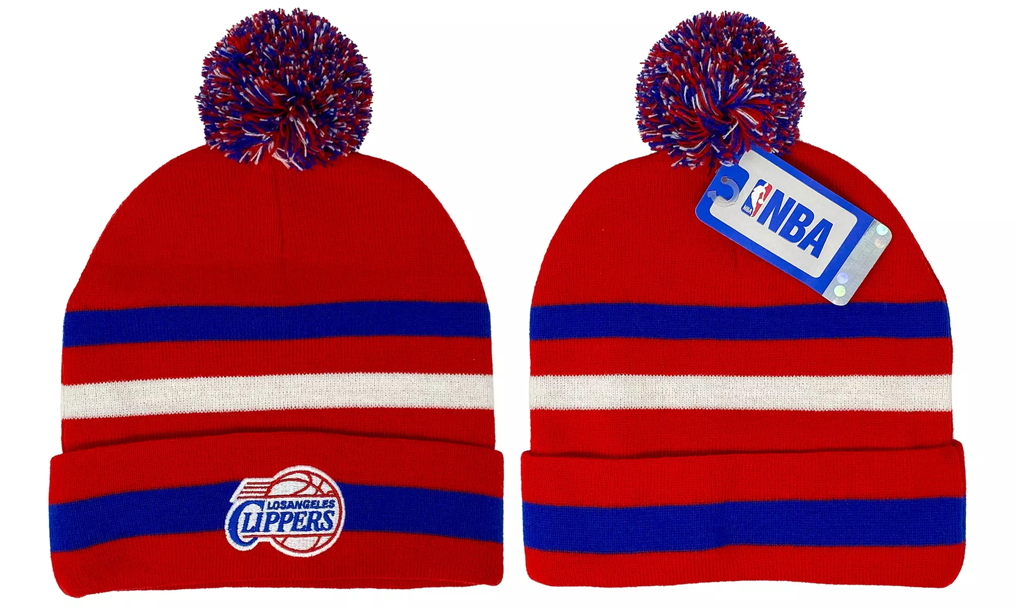 NBA Beanies Knit Hats - Cuffed & Uncuffed Multiple Teams Available!