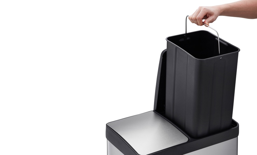 Image 3: Dual Recycling Bin