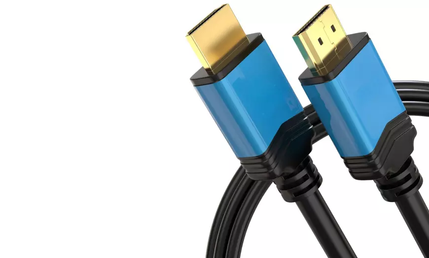 Image 6: 1 of 2 HDMI-kabels 4K van 1,5 m