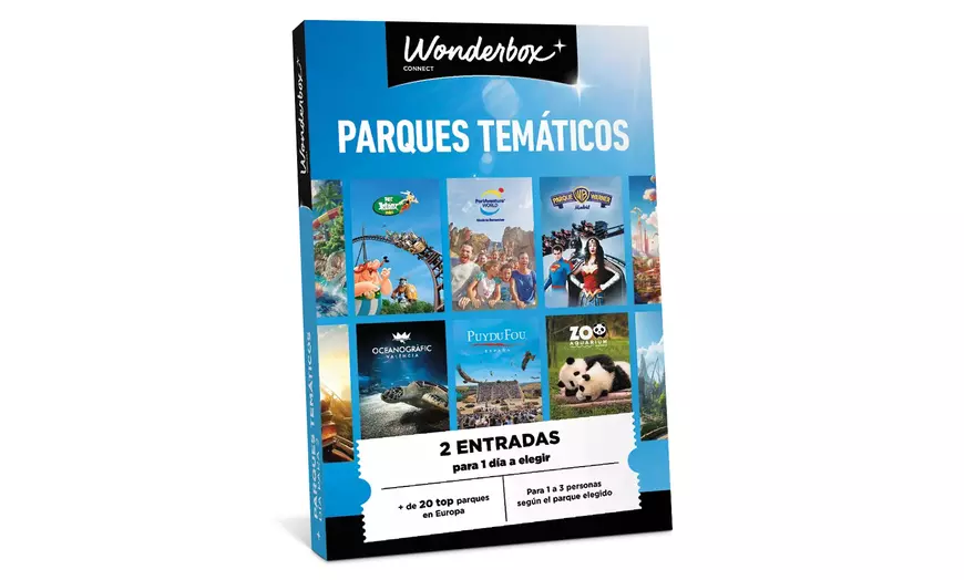 Image 1: Hasta 3 entradas para tu parque temático favorito con Wonderbox