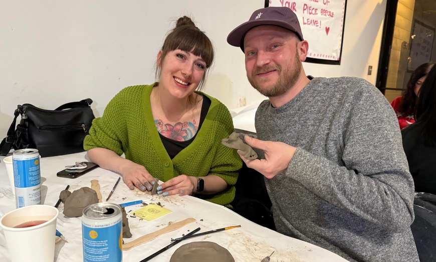 Image 2: BYOB Make-Your-Smoking-Pipe Class: Craft a Ceramic Pipe or Ashtray